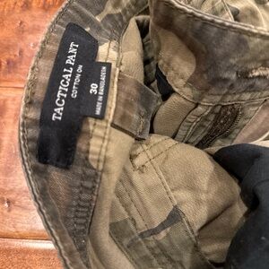 Cotton On Tactical Pant in Camo Green and Brown
